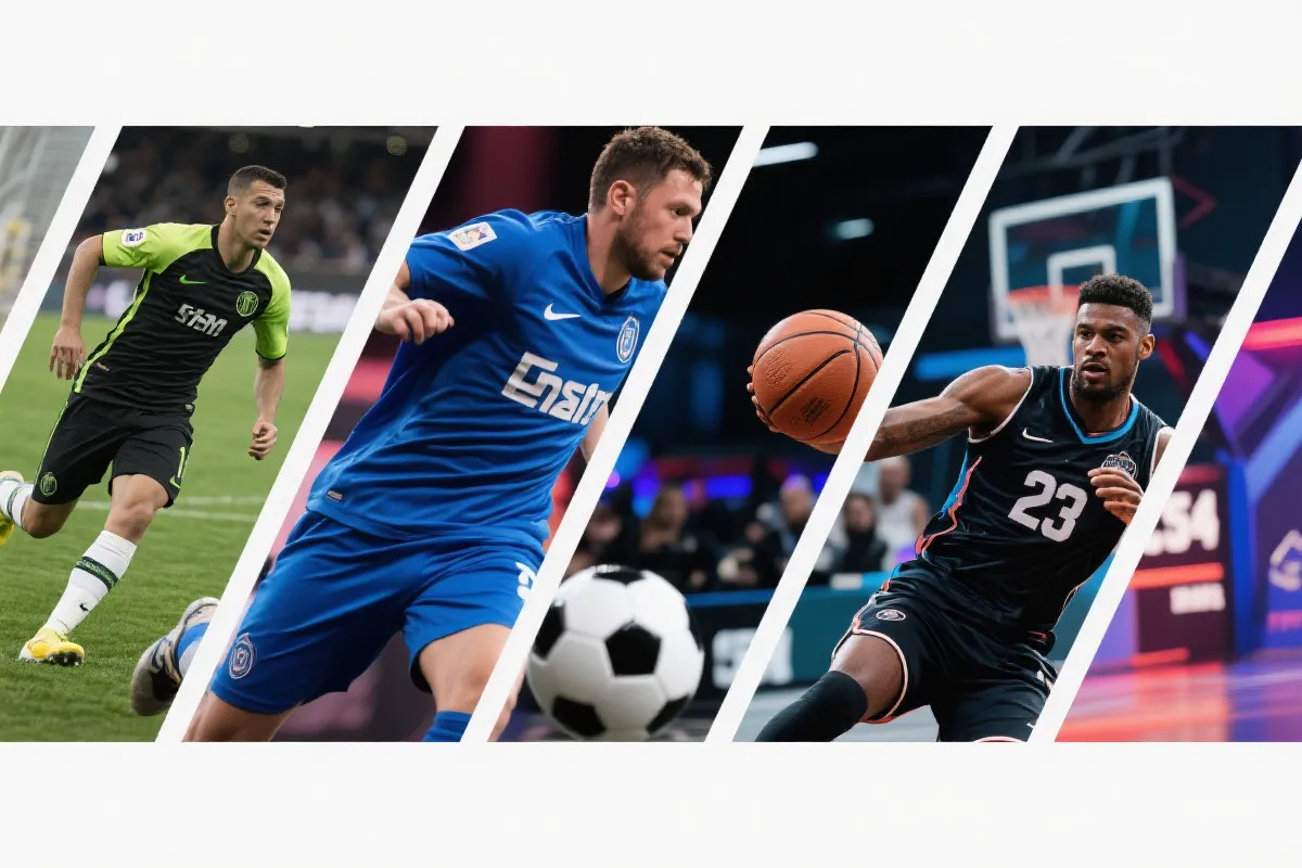 体育多项目视觉海报